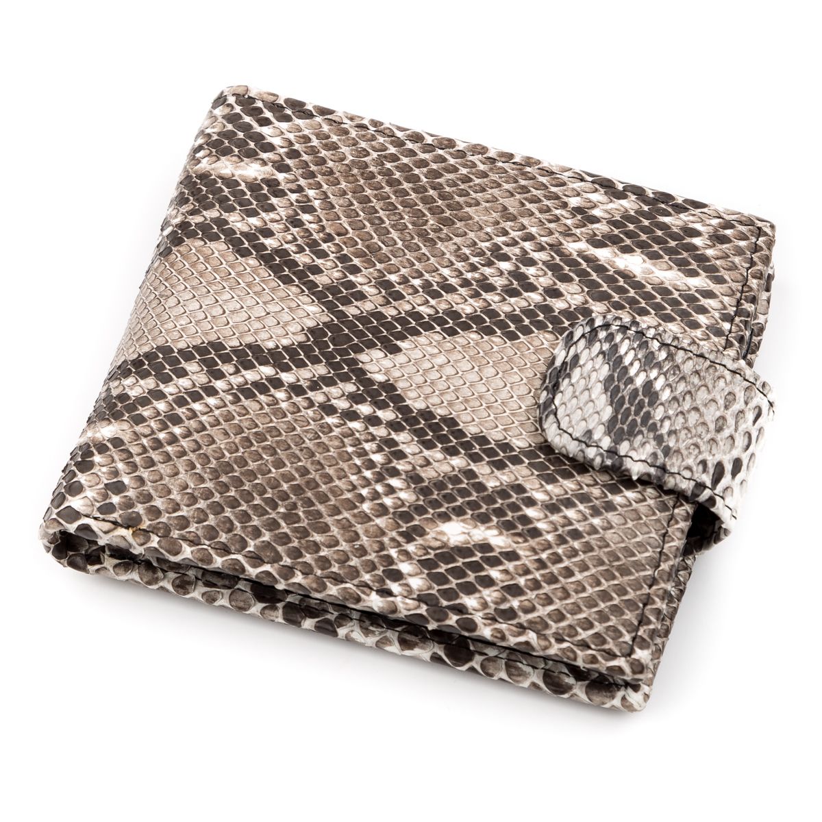 

Кошелек SNAKE LEATHER 18213 из натуральной кожи питона Серый
