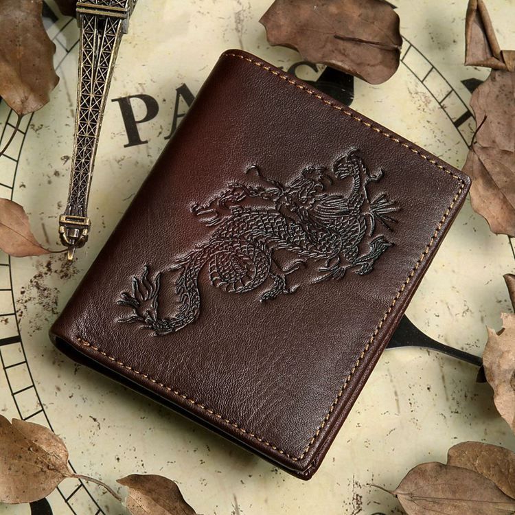 

Кошелек мужской Vintage 14171 Коричневый