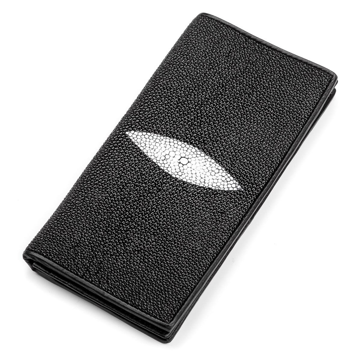 

Портмоне мужское STINGRAY LEATHER 18040 из натуральной кожи морского ската Черное