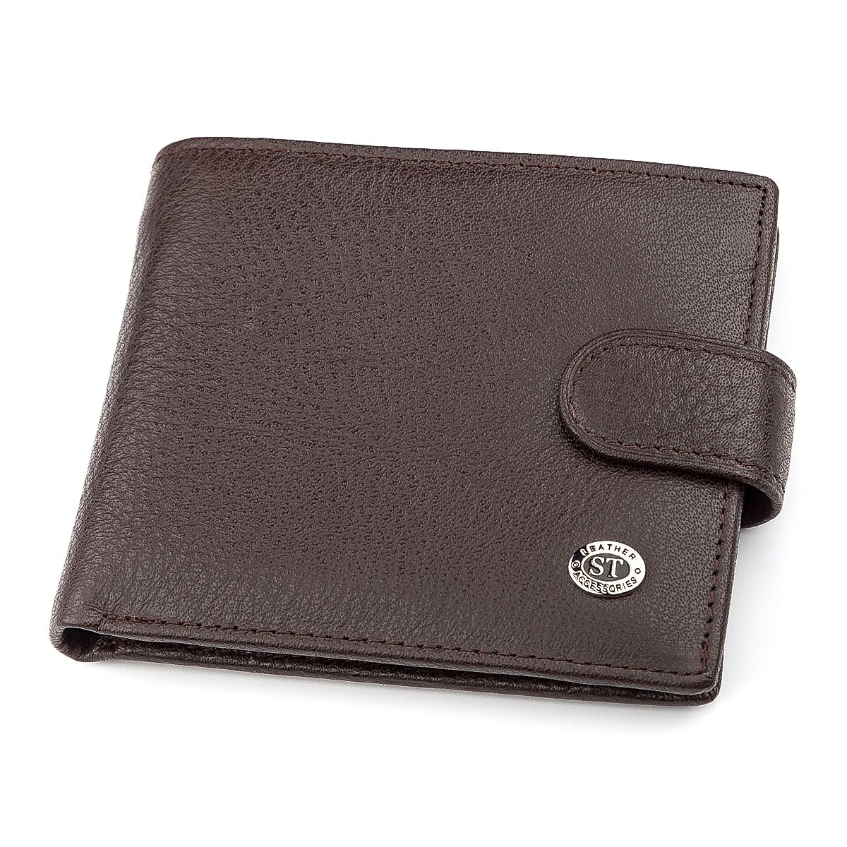 

Мужской кошелек ST Leather 18307 кожаный Коричневый