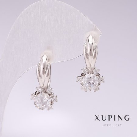 

Серьги Xuping родий с белыми камнями 21х10мм, ida30970