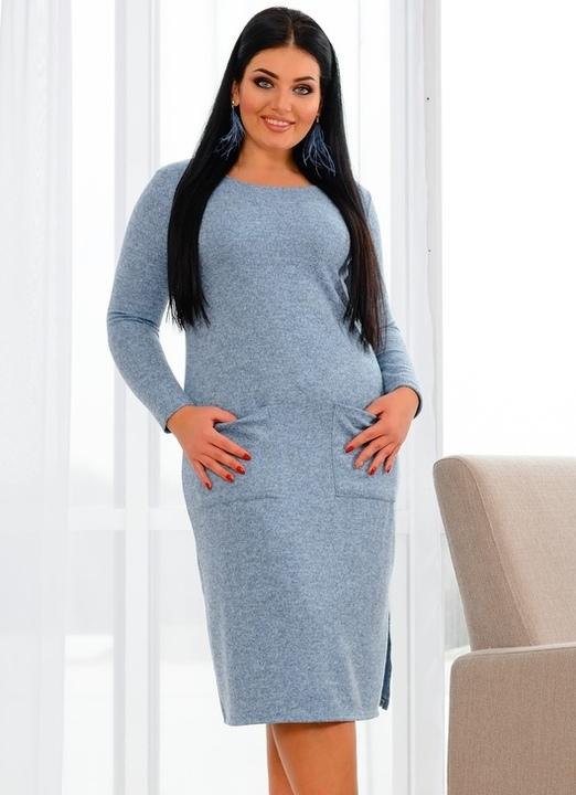 

Платье G&M k-51043 - Размер цвет голубой, Платье G&M k-51043 50-52 Размер цвет голубой