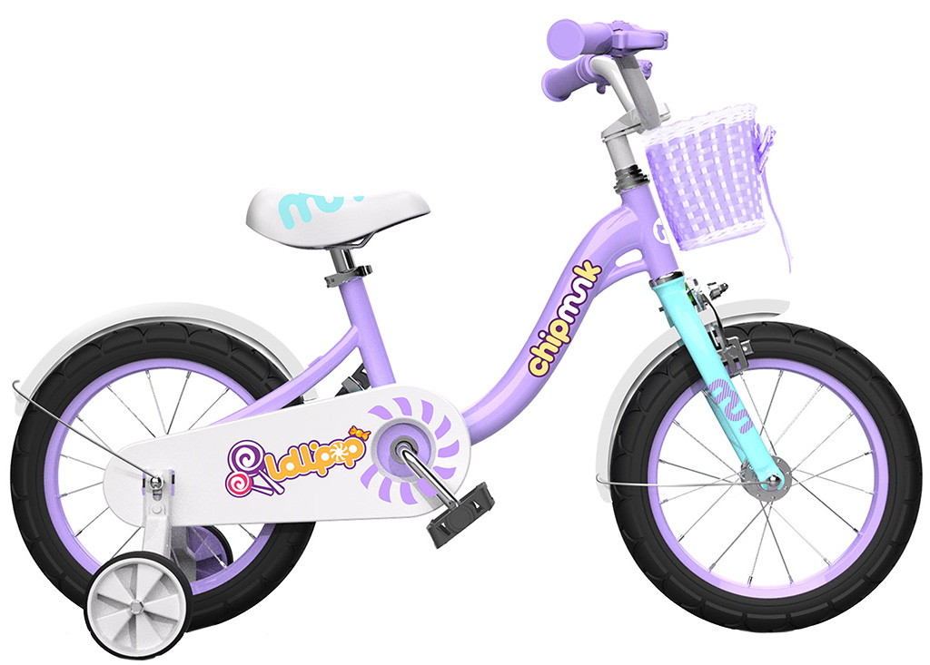 

Велосипед детский RoyalBaby Chipmunk MM Girls 14" Фиолетовый (CM14-2-purple) (6970962662155)