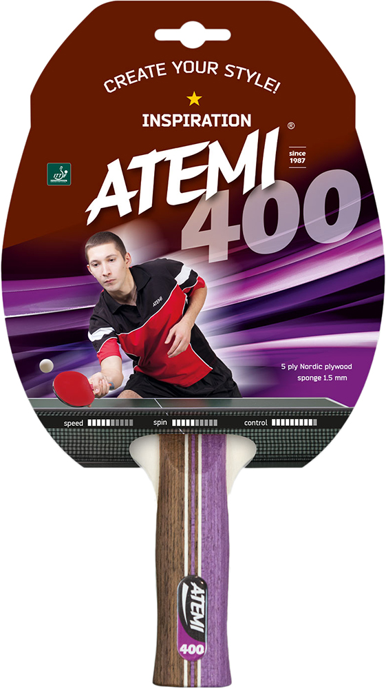 

Ракетка для настольного тенниса Atemi 400A (10038)