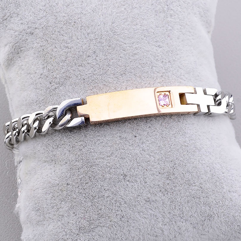

Браслет Медицинская сталь 316L 19 см. 080527