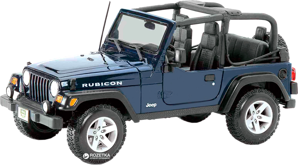 

Автомодель Maisto (1:27) Jeep Wrangler Rubicon (31245 blue) Синий