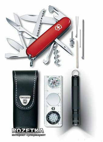 Акція на Швейцарский нож Набор путешественника Victorinox Traveller's-Kit (1.8726) від Rozetka UA