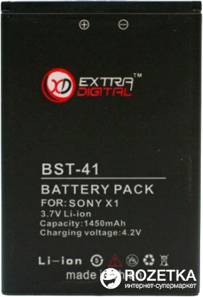 

Аккумулятор Ericson BST-41 (Xperia X1, Xperia X10)