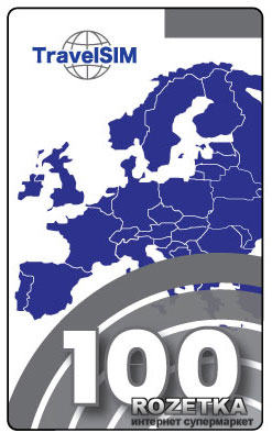 

Карточка пополнения счета TravelSim 100 у.е.