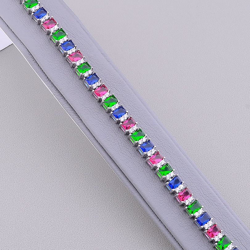 

Браслет 'XUPING' Фианит 21 см. (родий) 042616