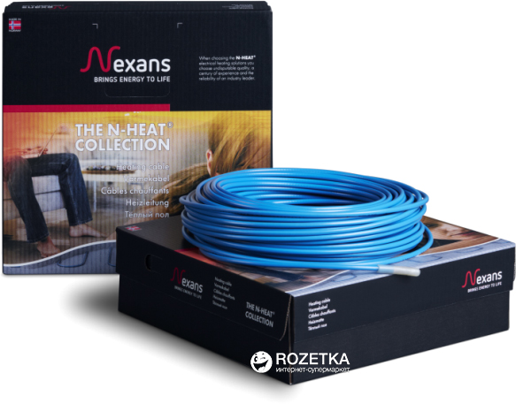 

Теплый пол Nexans TXLP/1 одножильный кабель 850 Вт 4.1 — 5.2 м2 (10085017)