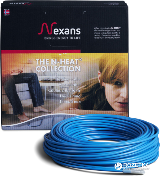 

Теплый пол Nexans TXLP/2R двухжильный кабель 300 Вт 1.8 — 2.2 м2 (20030017)
