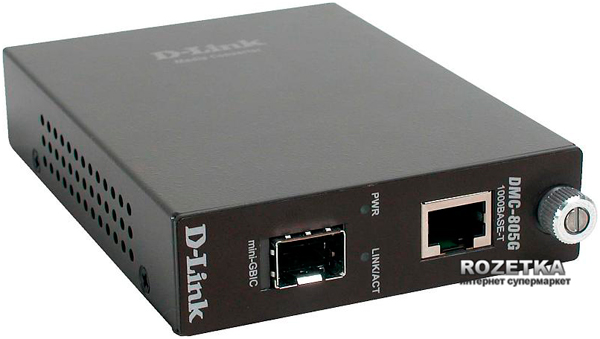 

Медіаконвертер D-Link DMC-805G