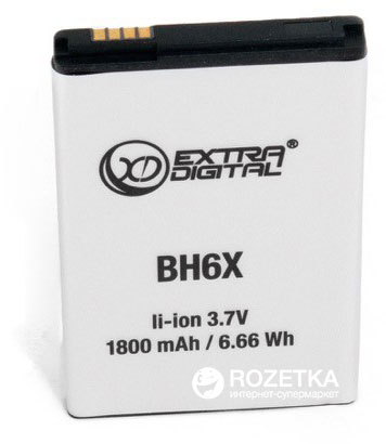 

Аккумулятор ExtraDigital для Motorola BH6X