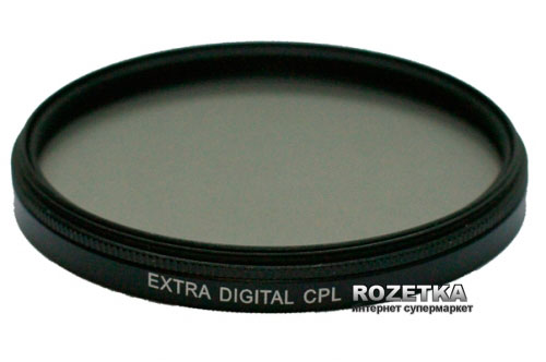 Акція на Светофильтр ExtraDigital CPL 62 мм (EDFCPL6200) від Rozetka UA