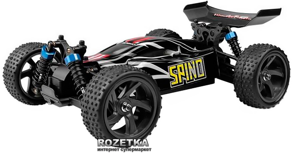 

Модель автомобиля Himoto Багги Spino Brushed 1:18 2.4 ГГц Black (E18XBb)