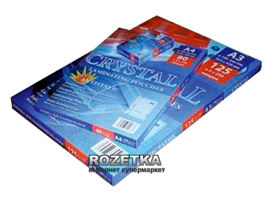 

Плівка для ламінування Antistatic А4 216 х 303 мм 150 мкм