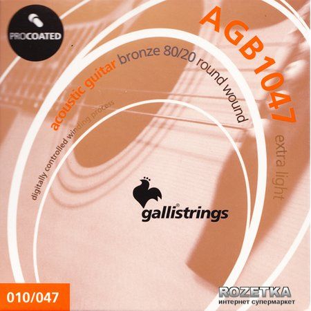 

Galli PROcoated AGB1047-12 (12-47) 12-Strings Light (29-2-21-21)