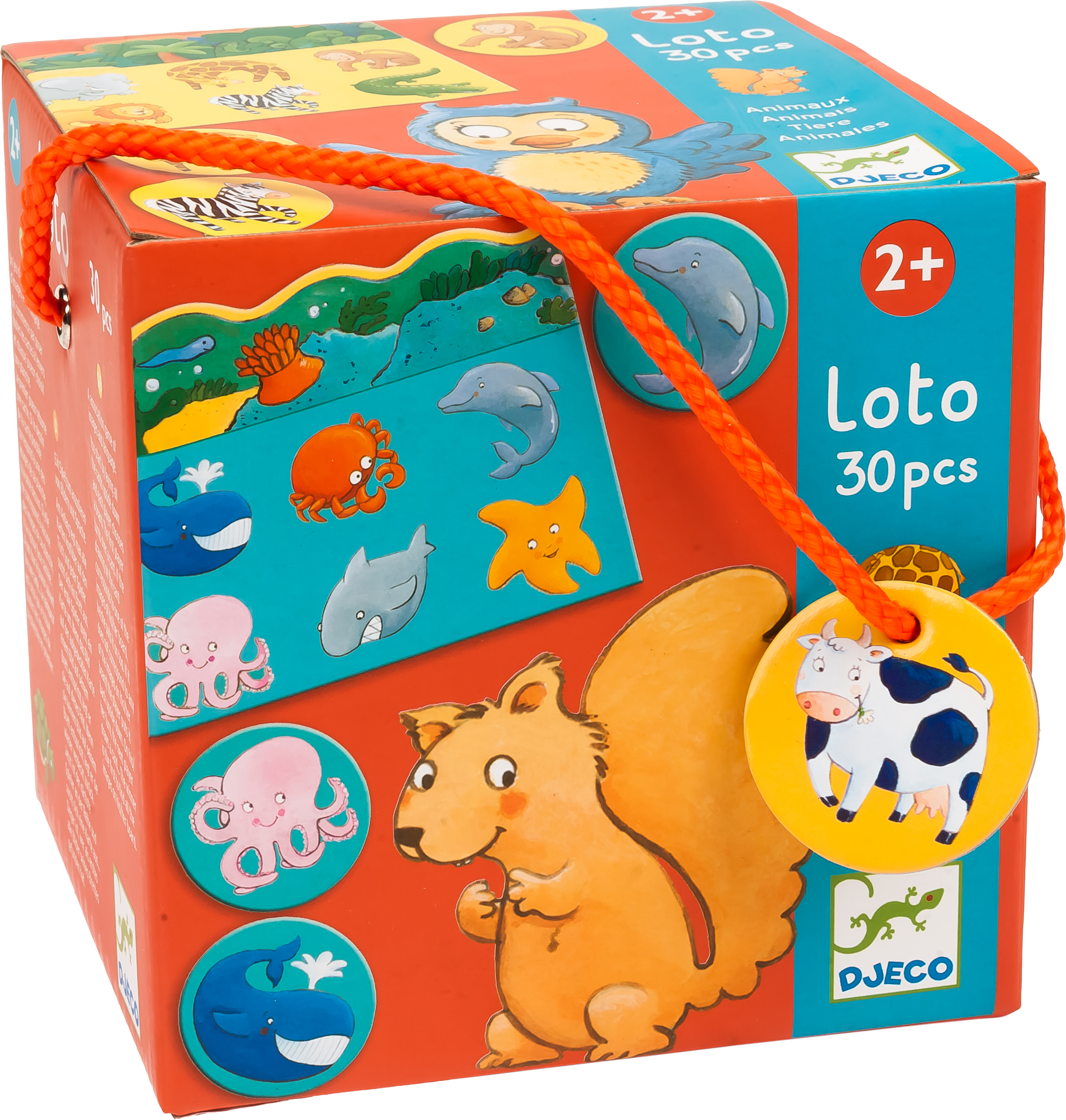 

Игра детское лото Животные Djeco (DJ08120)