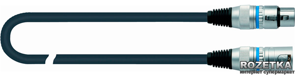 

Микрофонный кабель Quik Lok CM180-3BK 3 м (212728)