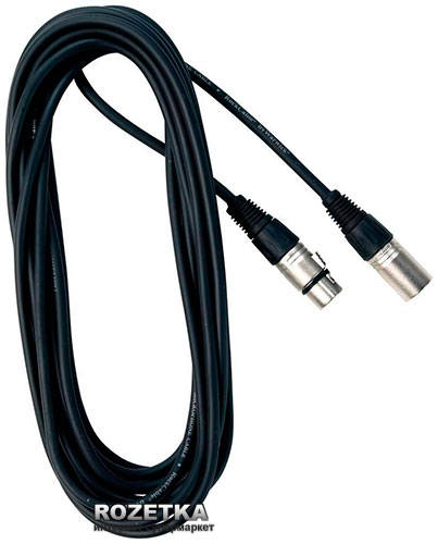 

Микрофонный кабель (готовый) RockCable 30309 D7 9 м (RCL30309D7)