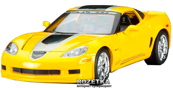 

Автомодель Maisto (1:24) 2009 Chevrolet Corvette Z06 GT1(31203 yellow) Желтый