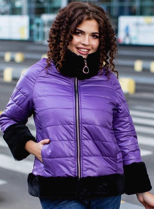 

Куртка G&M k-59833  Размер цвет фиолетовый, Куртка G&M k-59833 54 Размер цвет фиолетовый