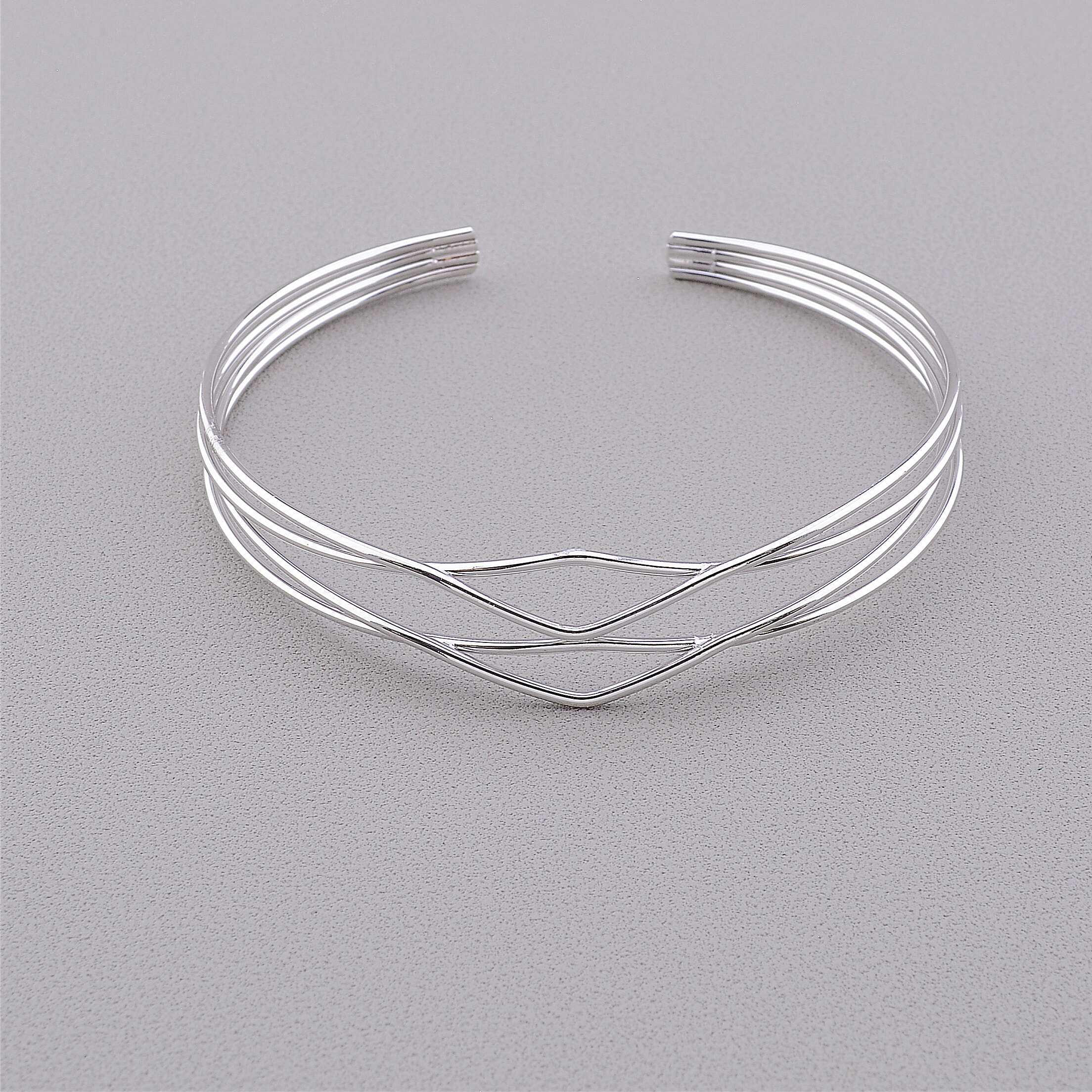 

Браслет 'XUPING' 17 см. (родий) 040862