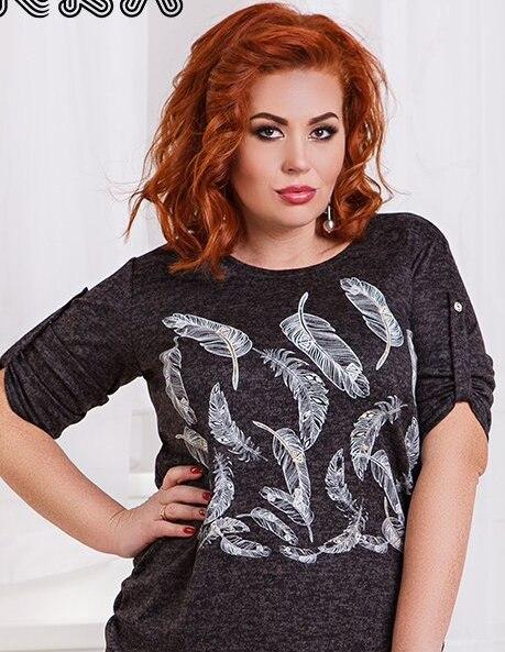 

Туника G&M k-36932 54-56 Размер цвет черный