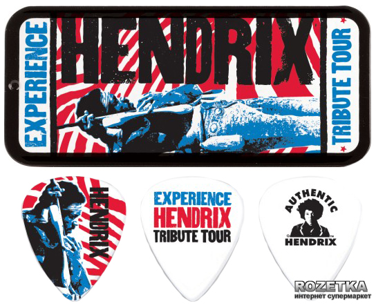 

Медиатор Dunlop JHPT09M Jimi Hendrix Tribute Tour Pick Tin (Medium)