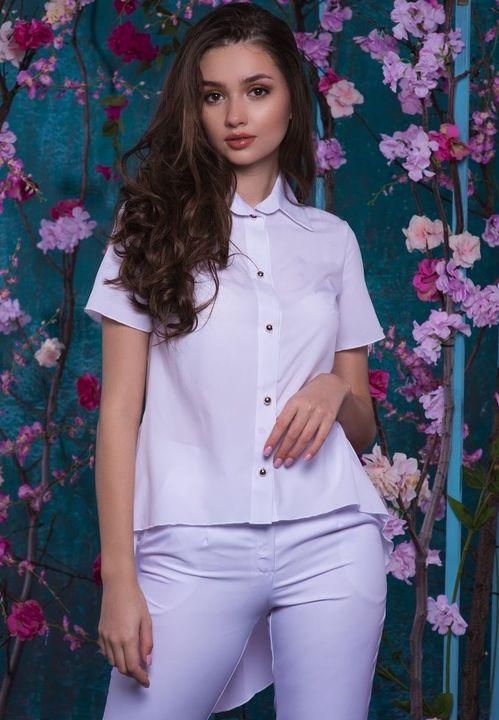 

Блузка G&M k-54213  Размер цвет белый, Блузка G&M k-54213 42 Размер цвет белый