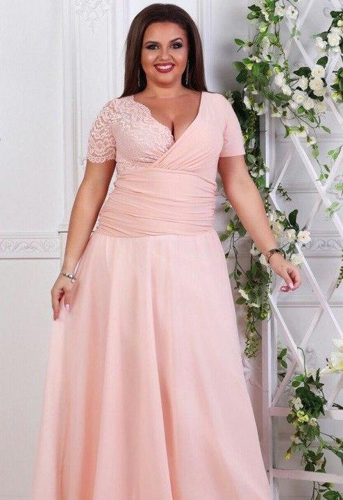 

Платье G&M k-39404 - Размер цвет персиковый, Платье G&M k-39404 50-52 Размер цвет персиковый