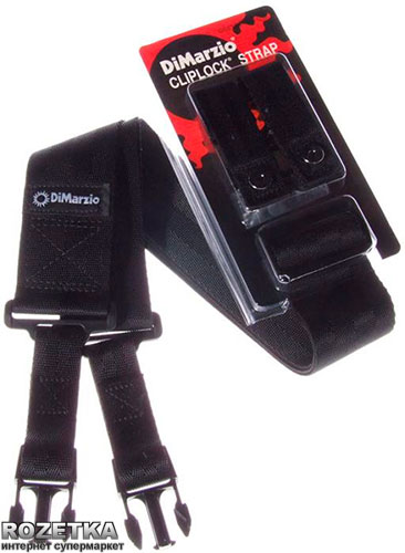 

DiMarzio ClipLock Black (DD2200 BK)