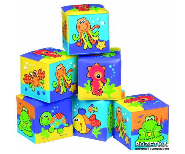 

Кубики для ванной Playgro (9321104811707)