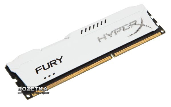 

Оперативная память HyperX DDR3-1600 8192MB PC3-12800 FURY White (HX316C10FW/8)