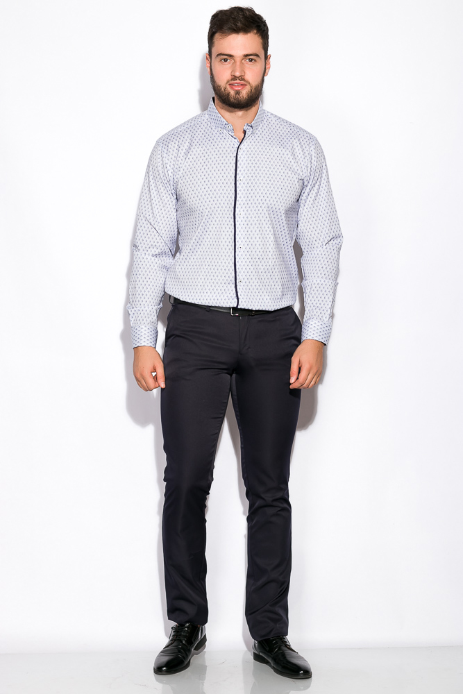 

Рубашка Time of Style 120P501 4XL Бело-синий