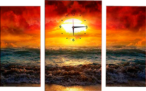 

Настенные часы ART-LIFE COLLECTION 23C-1-3p-W