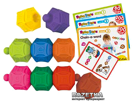 

Мягкий конструктор Popbo Blocs «Слова» Ks Kids (10672)