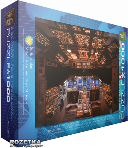 

EuroGraphics Кабина космического корабля Шатлл 1000 элементов (6000-0265)