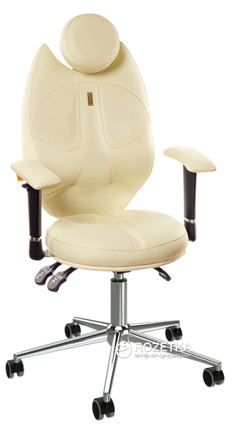 

Кресло Kulik System Trio с перфорированной экокожей Beige