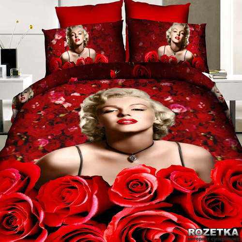 

Комплект постельного белья Love You Сатин 160 х 220 Монро
