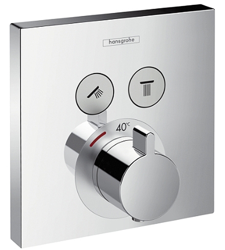 

Верхняя часть смесителя с термостатом HANSGROHE Shower Select 15763000