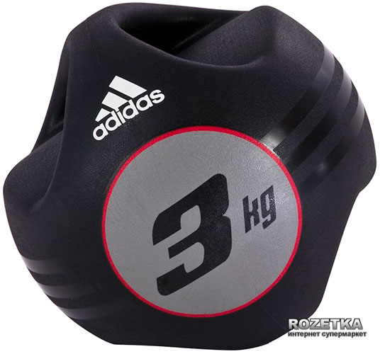 

Медбол с захватом Adidas 3 кг ADBL-10412