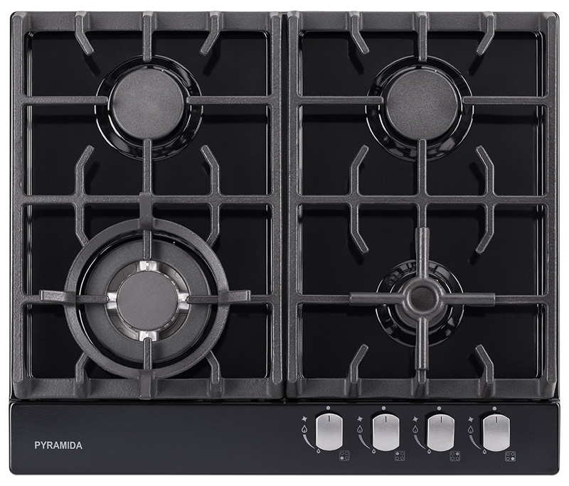 

Варочная поверхность газовая PYRAMIDA PFE 643 BLACK LUXE