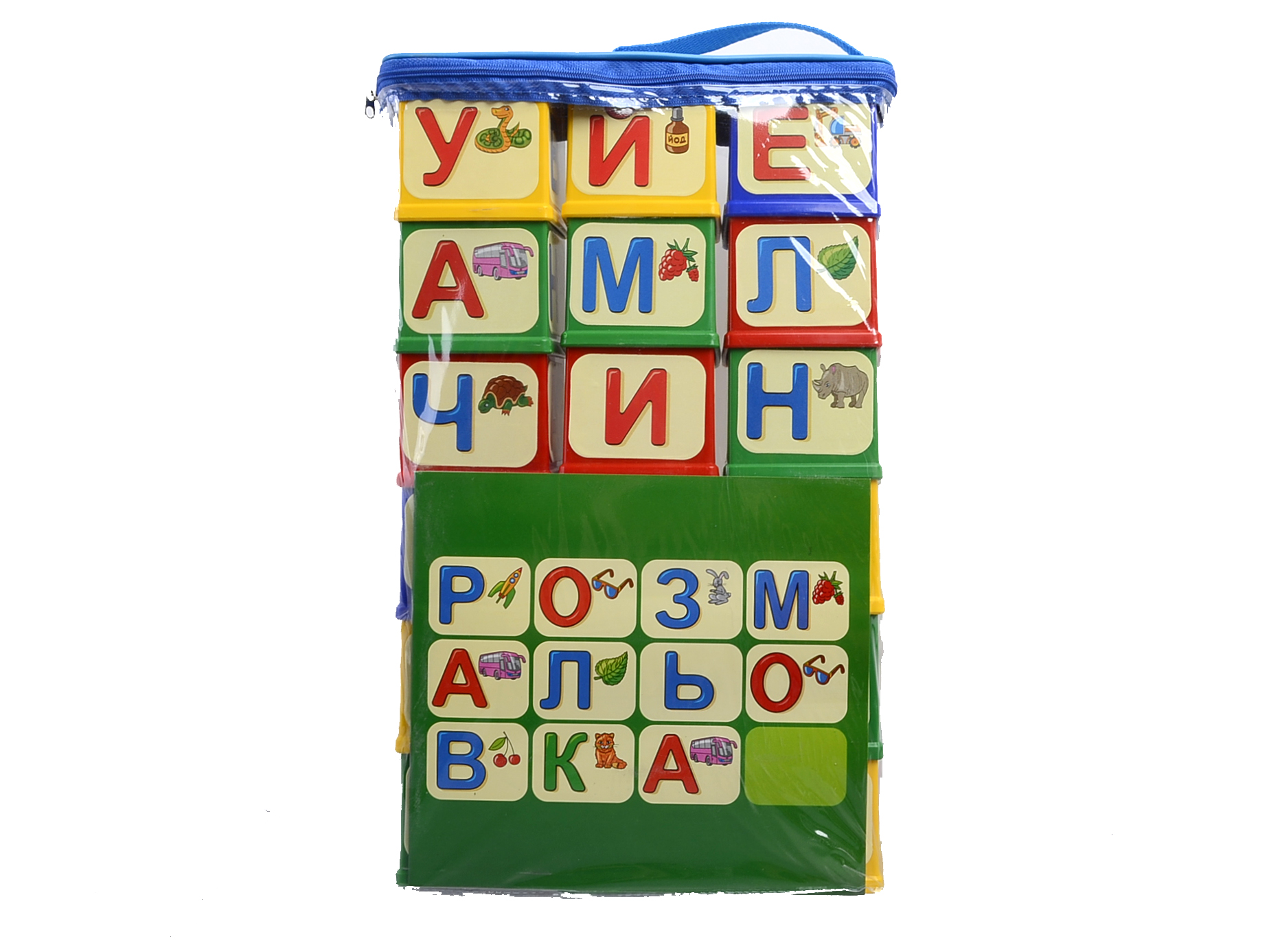 

Кубики Абетка з раскраской Юника