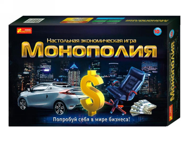 

Настольная игра для детей «Монополия» Ranok-Creative (5807) (12119001Р)