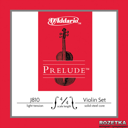 

Струны D'Addario J810 4/4L Prelude Light Tension