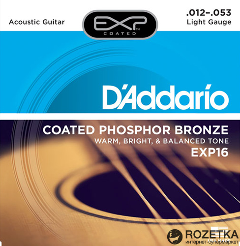 

DAddario EXP16 Phosphor Bronze Light (12-53)