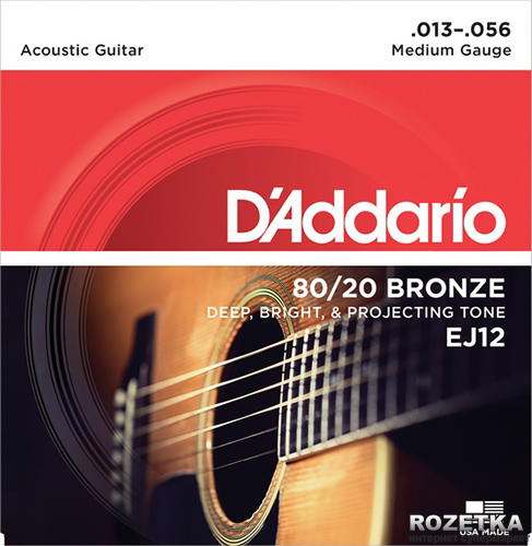 

DAddario EJ12 80/20 Bronze Medium (13-56)