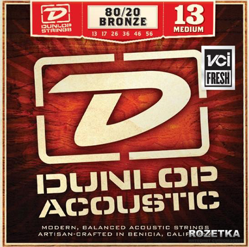 

Dunlop DAB1356 80/20 Bronze Medium (13-56)